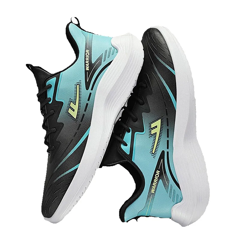 Running Shoes For Men Lightweight Waterproof Leather Trainers_voghion.com