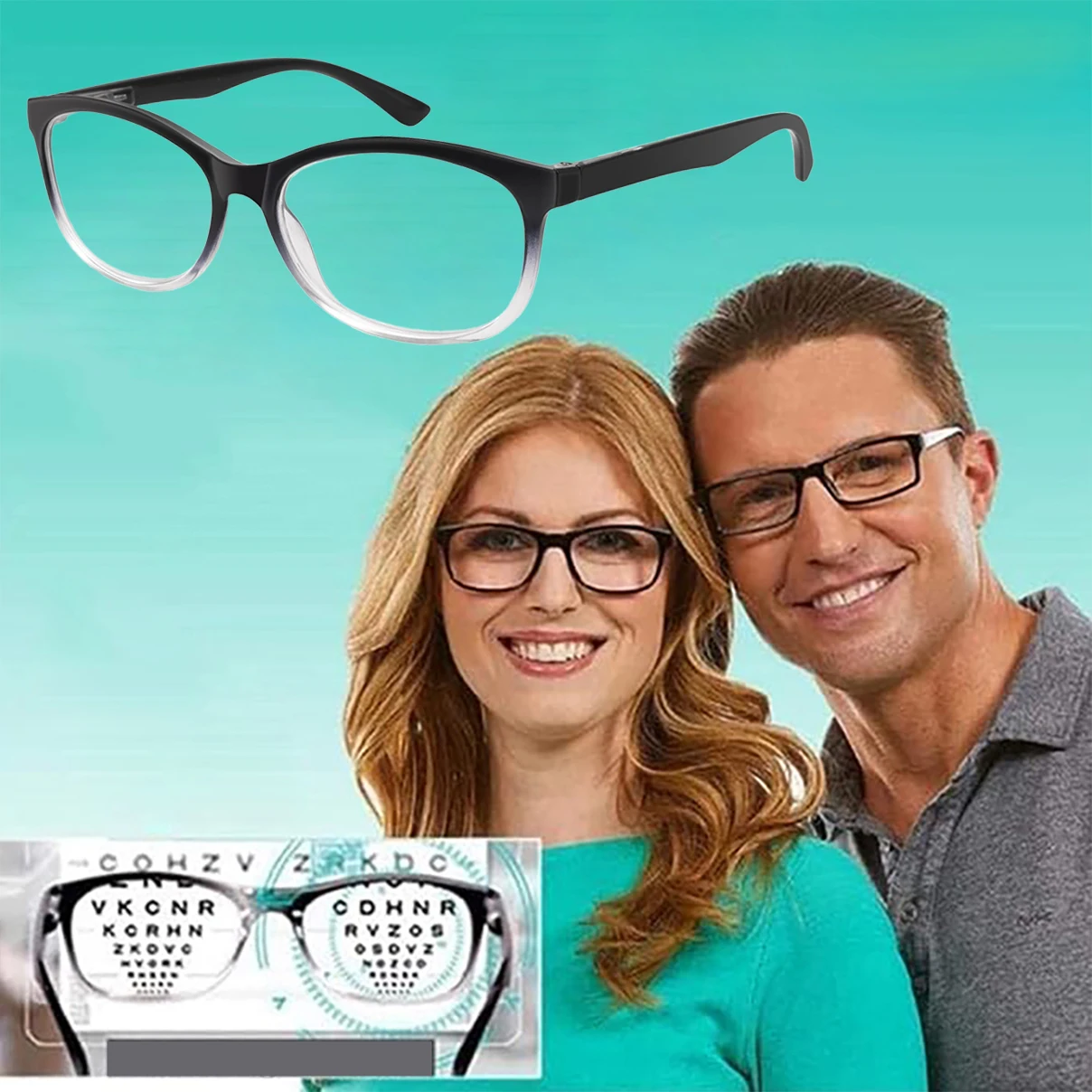 Auto Focus Reading Glasses Readers, Dial Vision Auto Adjust Eye Glasses Flex Clear Focus Optic