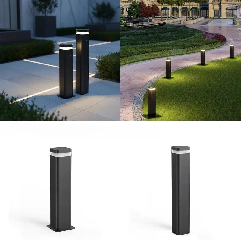 for   IP66 LED Solar Aluminum Warm White Battery Lawn Garden Path Light Waterproof Dimmable Remote Control Outdoor