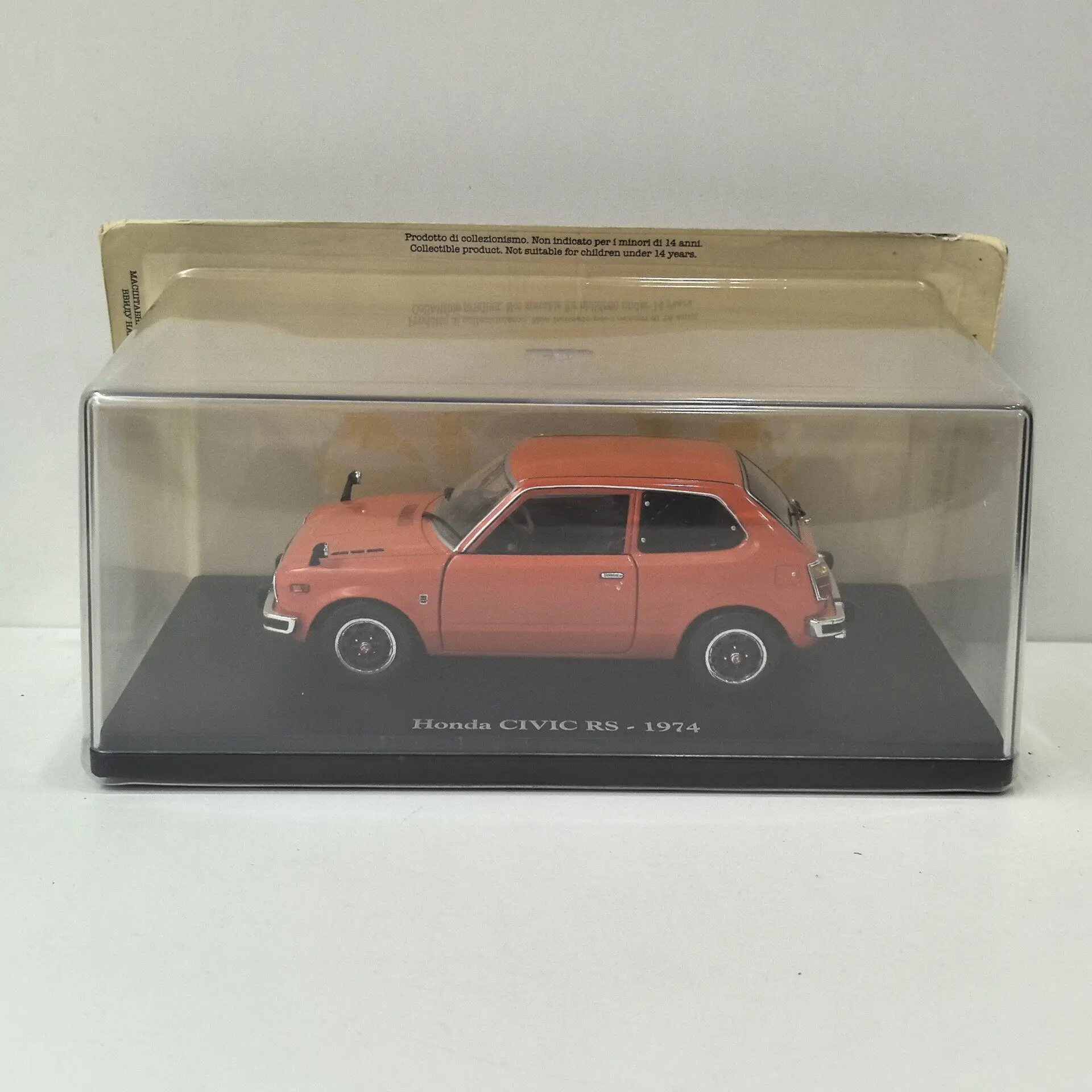 Diecast IXO 1/24 Scale HONDA CIVIC RS 1974 74 Alloy Car Model