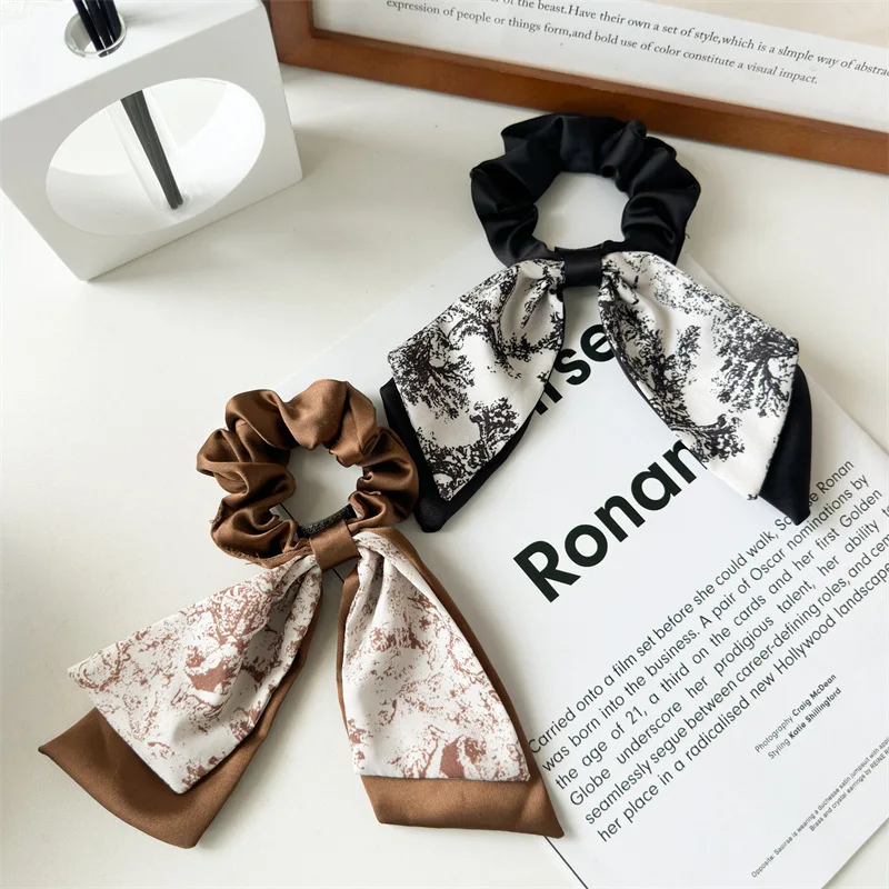 Neue Chinesische Stil Kaninchen Ohr Stirnband Hohe Elastizität Geflochtene Haar Zubehör Pferdeschwanz Kopfschmuck Mädchen Haar Accessoires Haar Krawatte – Detail 7