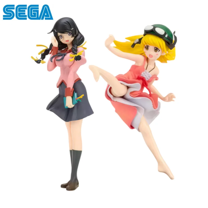 

In Stock Sega Original Hanekawa Tsubasa Shinobu Oshino Action Figure Model Doll Brand New Boxed Toys Model Garage Collectible