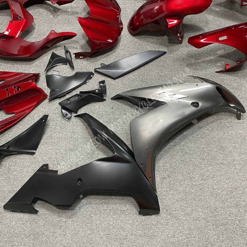 Customizável motocicleta Fairing Kit, carroçaria Set, alta qualidade, plásticos ABS, apto para YAMAHA YZFR1, YZF R1, 2004, 2005, 2006