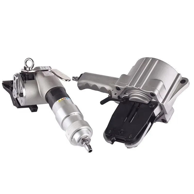 

Pneumatic steel belt strapping mhine, 32 split type, automatic tightening and hand-held iron belt strapping