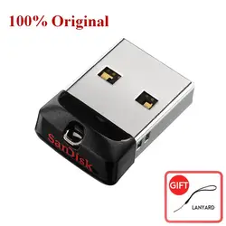 SanDisk 100% orijinal USB CZ33-2.0 Mini kalem sürücüler 64GB 32G 16G CZ430-3.1 128G 256G 512GB USB Flash sürücü PC için U Disk sopa araba