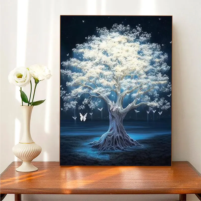 

Tree Of Life Diamond Painting 5D Diy Diamond Art Painting Kits Diamond Painting Acrylic Mosaic For Adult Home Decoration Style F