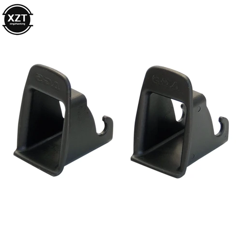 Imagen 2 del producto Nuevo 1 par de ISOFIX asientos de coche para niños pestillo conector de cinturón guía ranura asiento de coche asiento de seguridad para niños soporte de montaje Universal