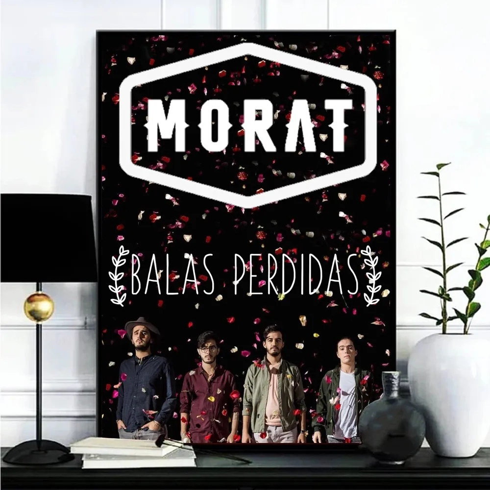 Morat Band Poster Gallery Prints Self Adhesive  Home Decor Decoration Wall Decals Living Room Sticker