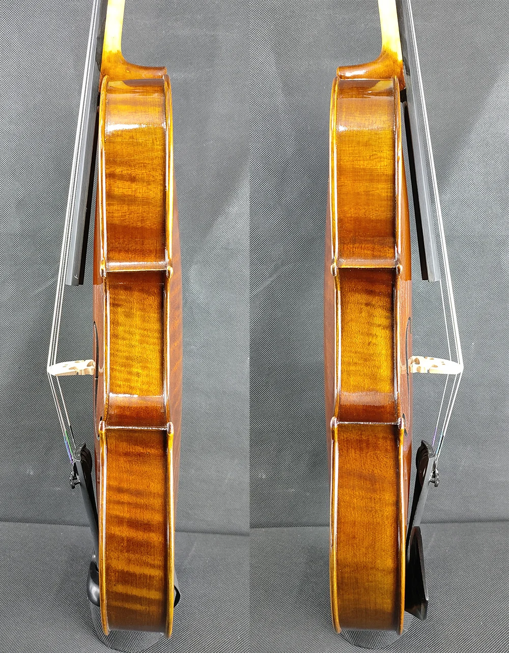 50 Years Old Spruce Copy of a 19th Century French Viola 17 inch #3464 Stradivarius Professional Handmade Oil Varnish