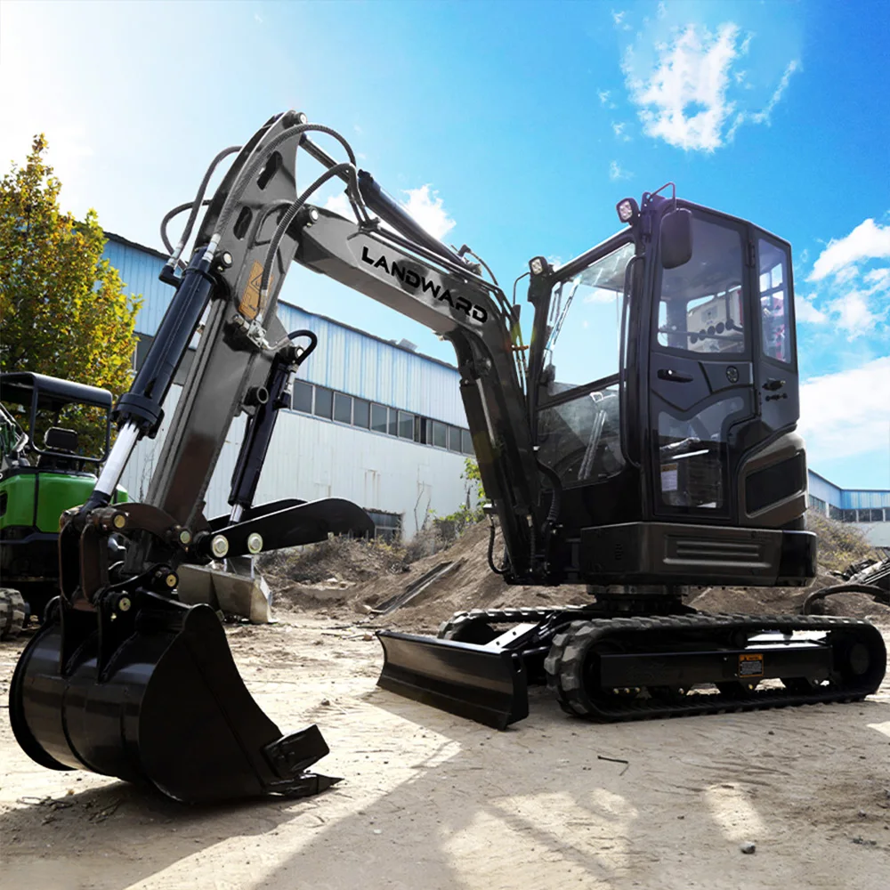 الجملة حفارة زاحفة صغيرة 2.5 طن حفارات مجنزرة حفار هيدروليكي صغير 1.8 طن حفارة صغيرة EPA EURO5 مخصصة