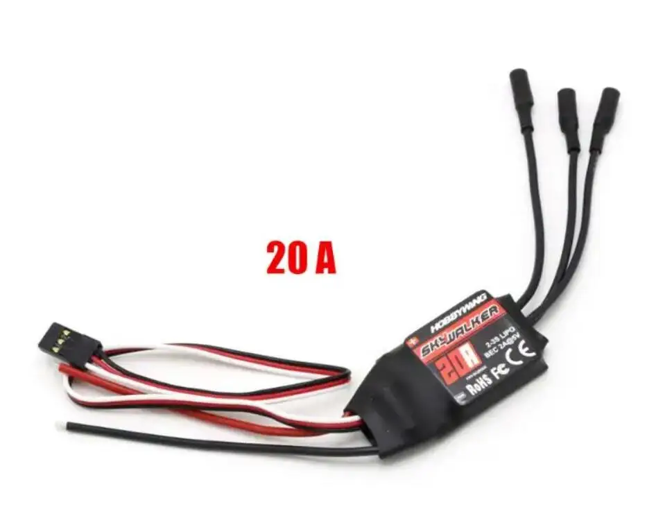 Hobbywing Skywalker 40A 50A 60A 80A 15A 20A 30A 100A 120A V2 130A160A ESC Speed Controller Met UBEC Voor RC Vliegtuigen Helikopter