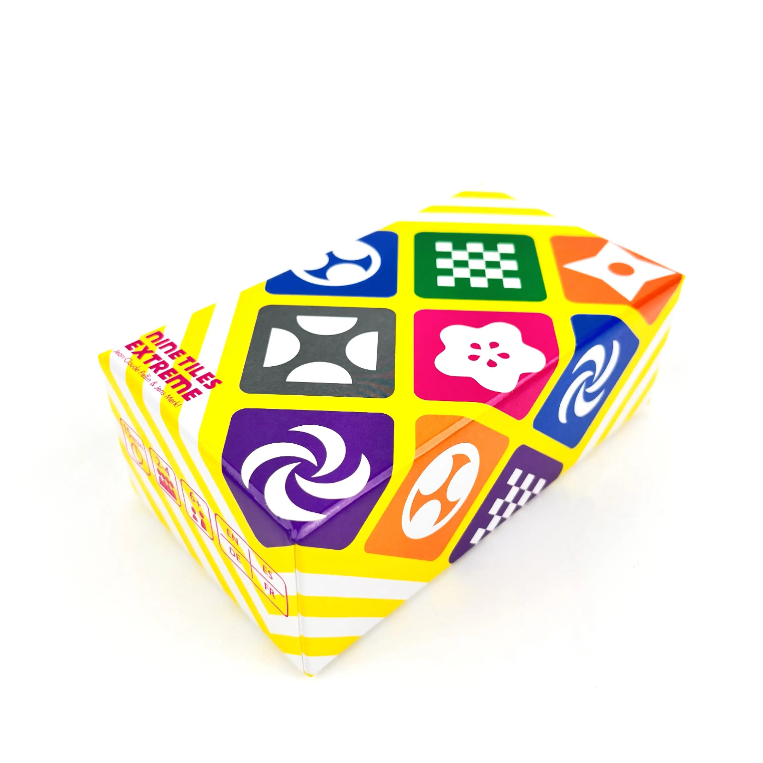Nine Tiles Extreme Speed Puzzle Board Game 2-4 Players - Thrilling 60-Second Family Challenge for Family Party Nights