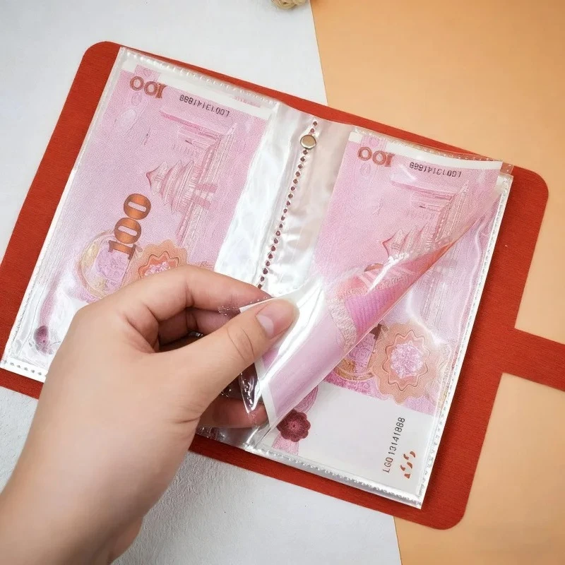Cash Deposit Book Banknote Collection Album Large-capacity Change Collection Book Commemorative Banknote Storage Book