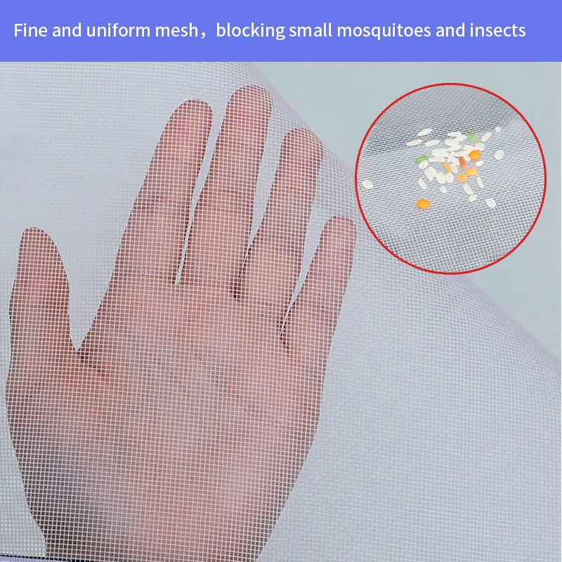 หน้าจอหน้าต่างป้องกันยุงขนาดที่ปรับแต่งได้ มุ้งกันยุงหน้าต่างแบบมีกาวในตัว ยุงประตูกันแมลงในฤดูร้อนสําหรับหน้าต่าง