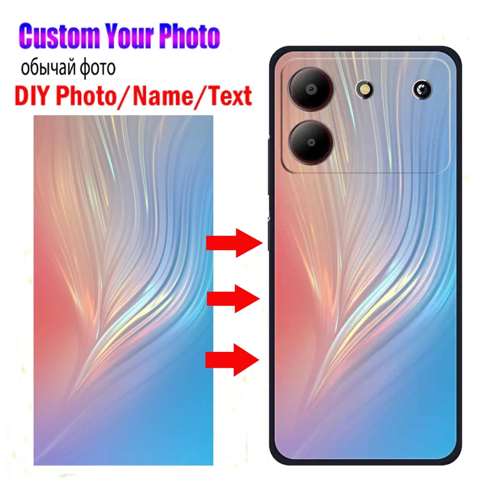 Customized Phone Cases for ZTE Blade A54 4G DIY Photo Cover For ZTE Blade A33S A52 Lite A53 L9 Case Design Image Pictures Fundas