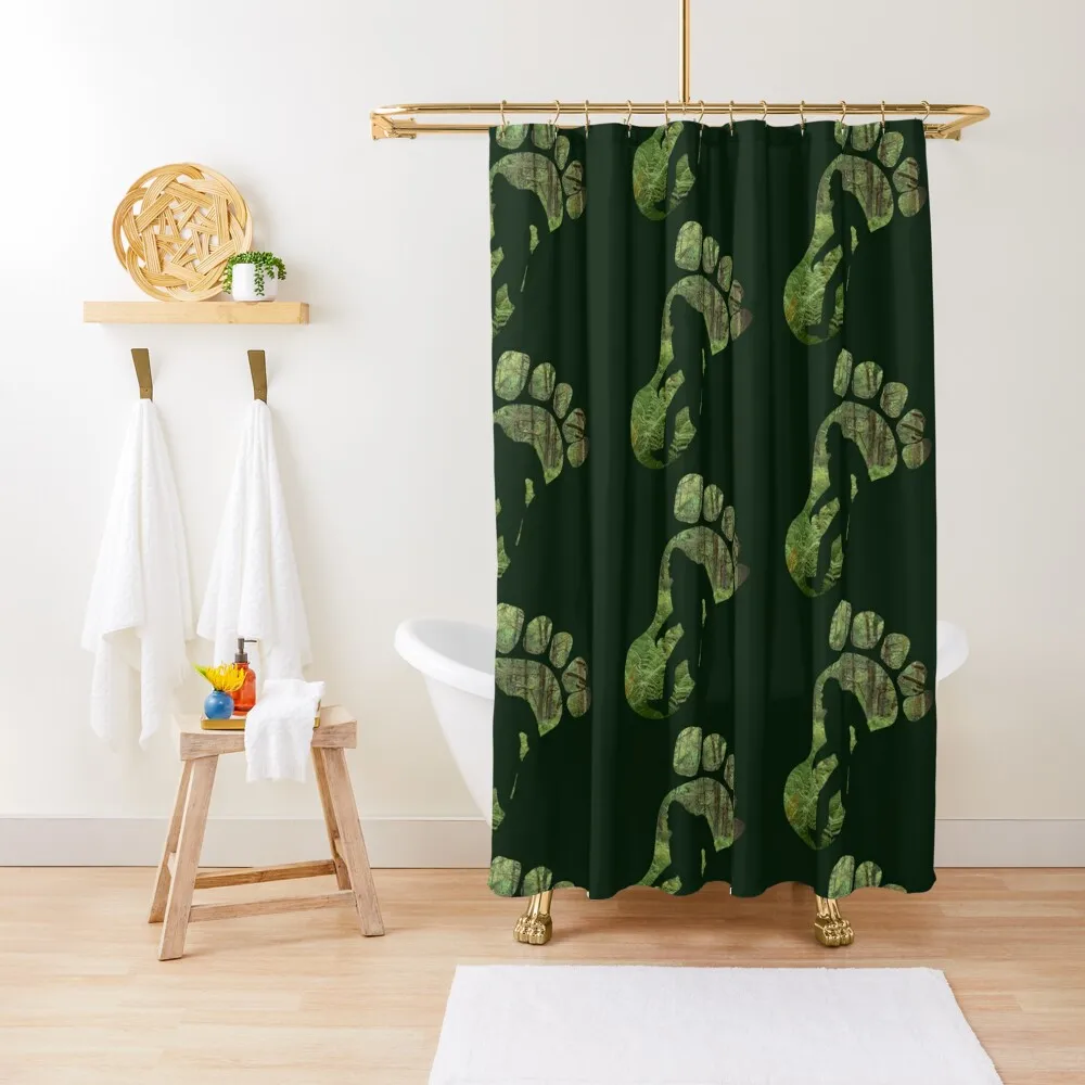 

Big Foot Shower Curtain Luxury Bathroom Waterproof Fabric Bathroom Bathroom Accessory Curtain