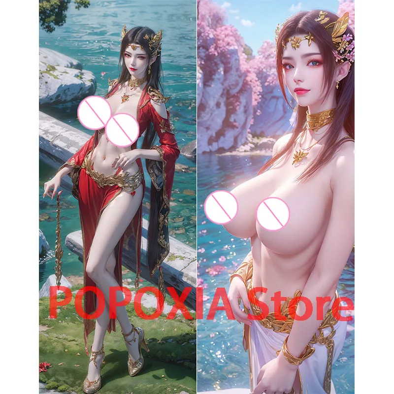 

Dakimakura anime Battle Through the Heavens Large Breasts ancient Double-sided Print Life-size body pillows cover Adult