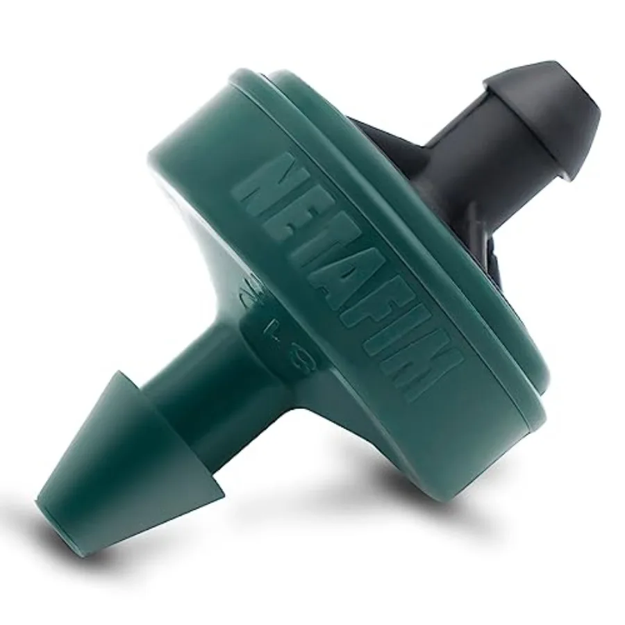 

Netafim 2 GPH Woodpecker Jr Pressure Compensating Drip Emitters for Irrigation Systems Black Consistent Flow Rate Durable Desig