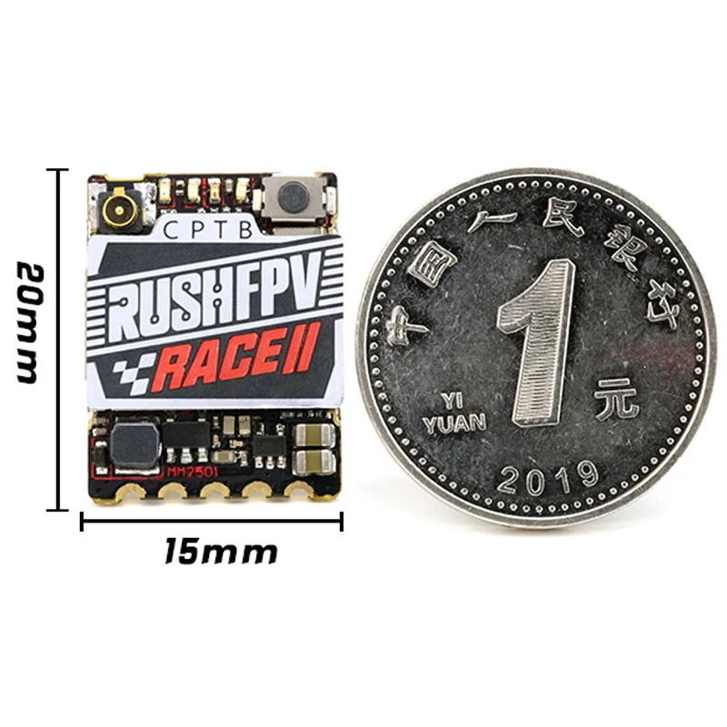 RUSHFPV RUSH FPV Tank Race2 RaceII 5V 48CH/37CH VTX SMA TBS 25mW 100mW 200mW SmartAudio FPV VTX For FPV Racing Drone