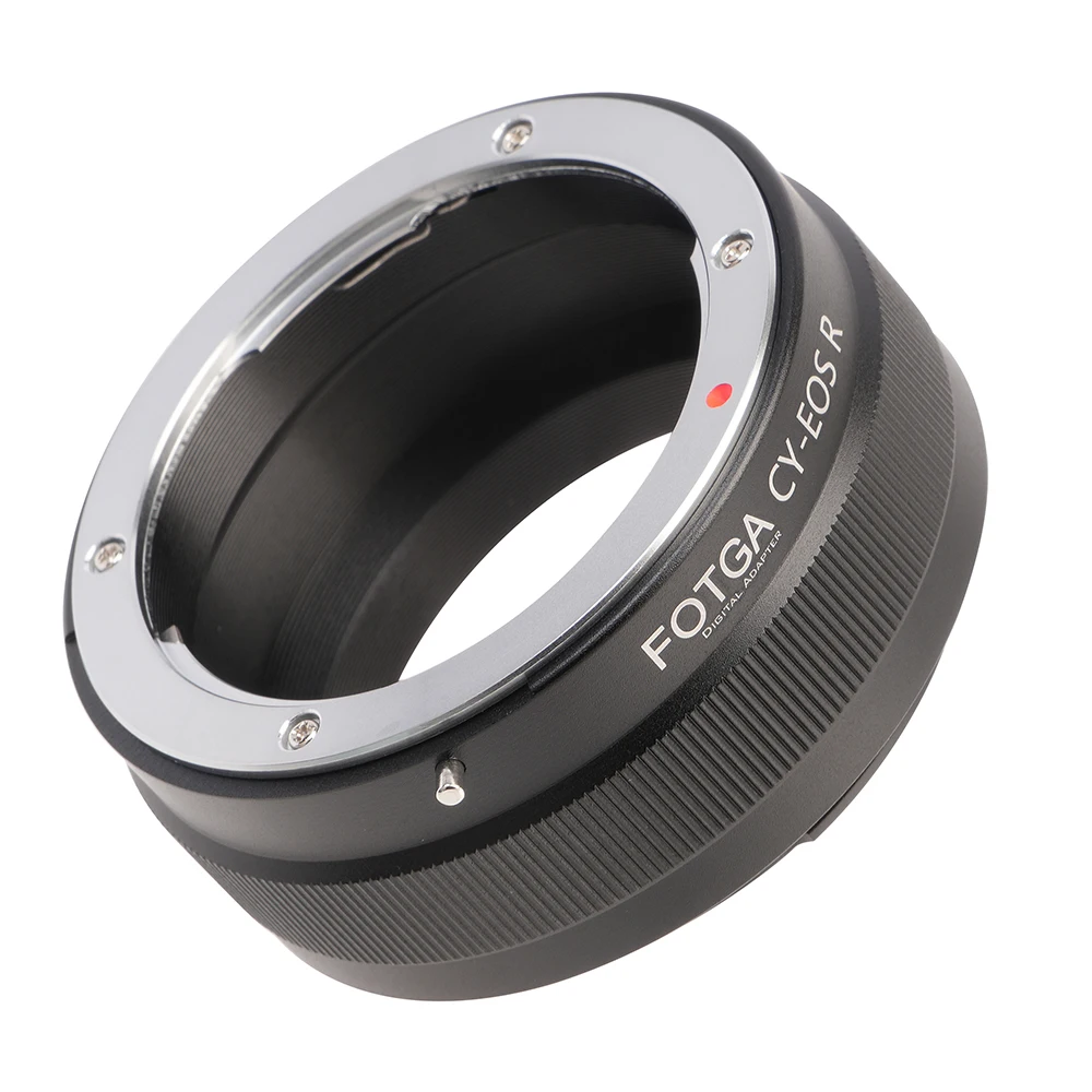 FOTGA Lens Adapter for Contax Yashica C/Y Mount Lens to Canon EOS R RF Mount Series EOS R RP R5 R6 R5C R7 R10 DSLR Camera