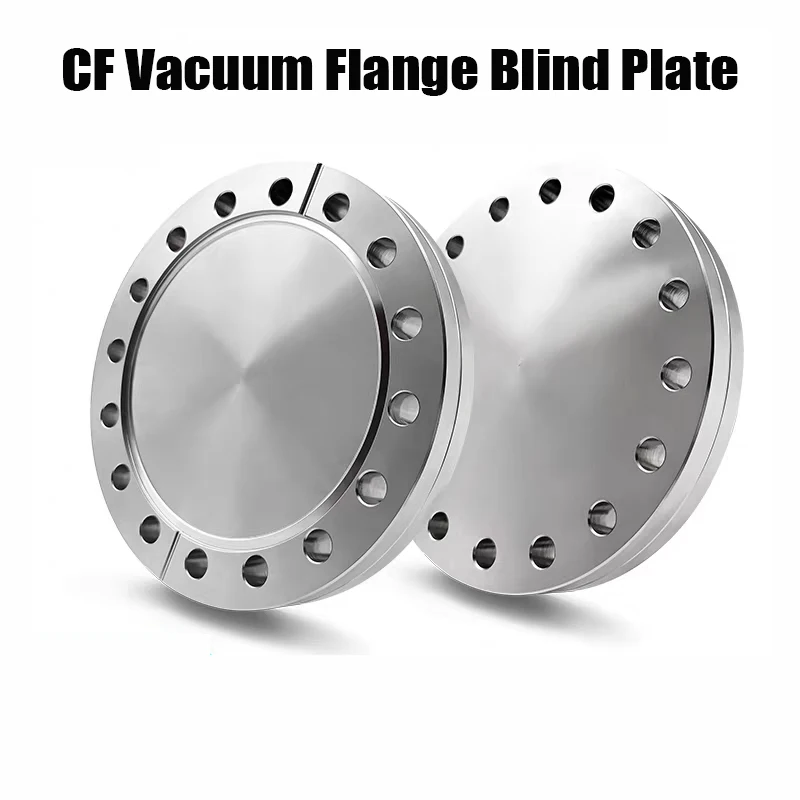 Vacuum Blind Plate Stainless Steel 304S/316L Vacuum Flange Blank Plate Plug Blind Cover Plate Plug CF16 CF25 CF35 CF50