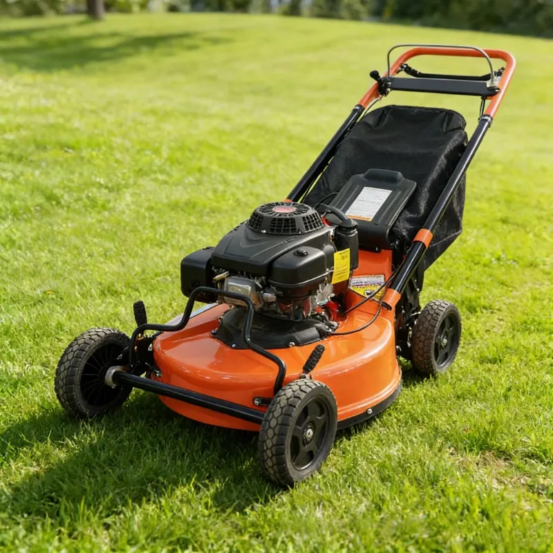 Commercial  push mower 21 inch cordless automatic mower 224cc engine self-propelled mower