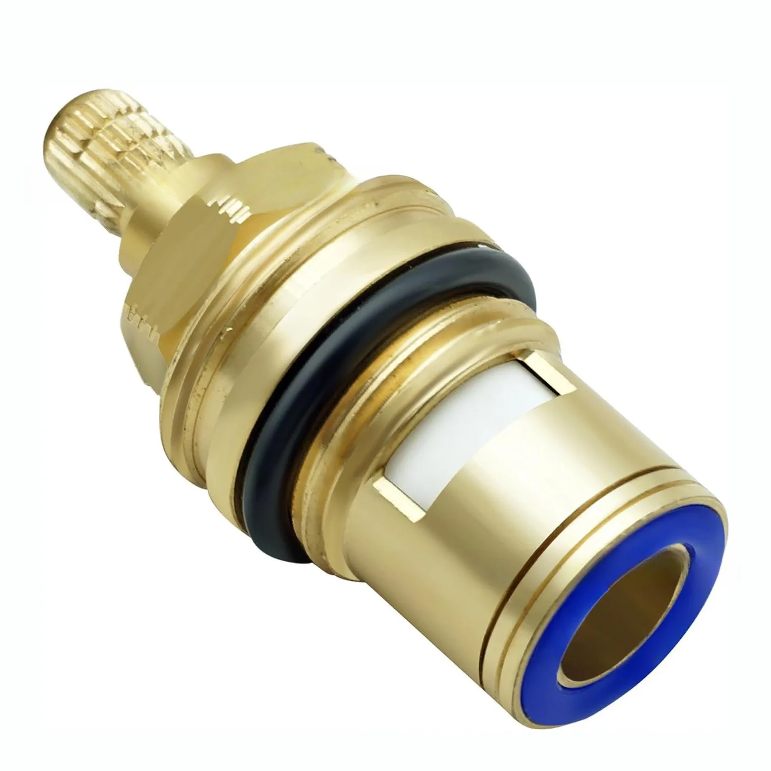 Brass Valve Core Replacement for T S Faucet Model 013788 45 Copper Cartridge Ensures Consistent Water Flow Control