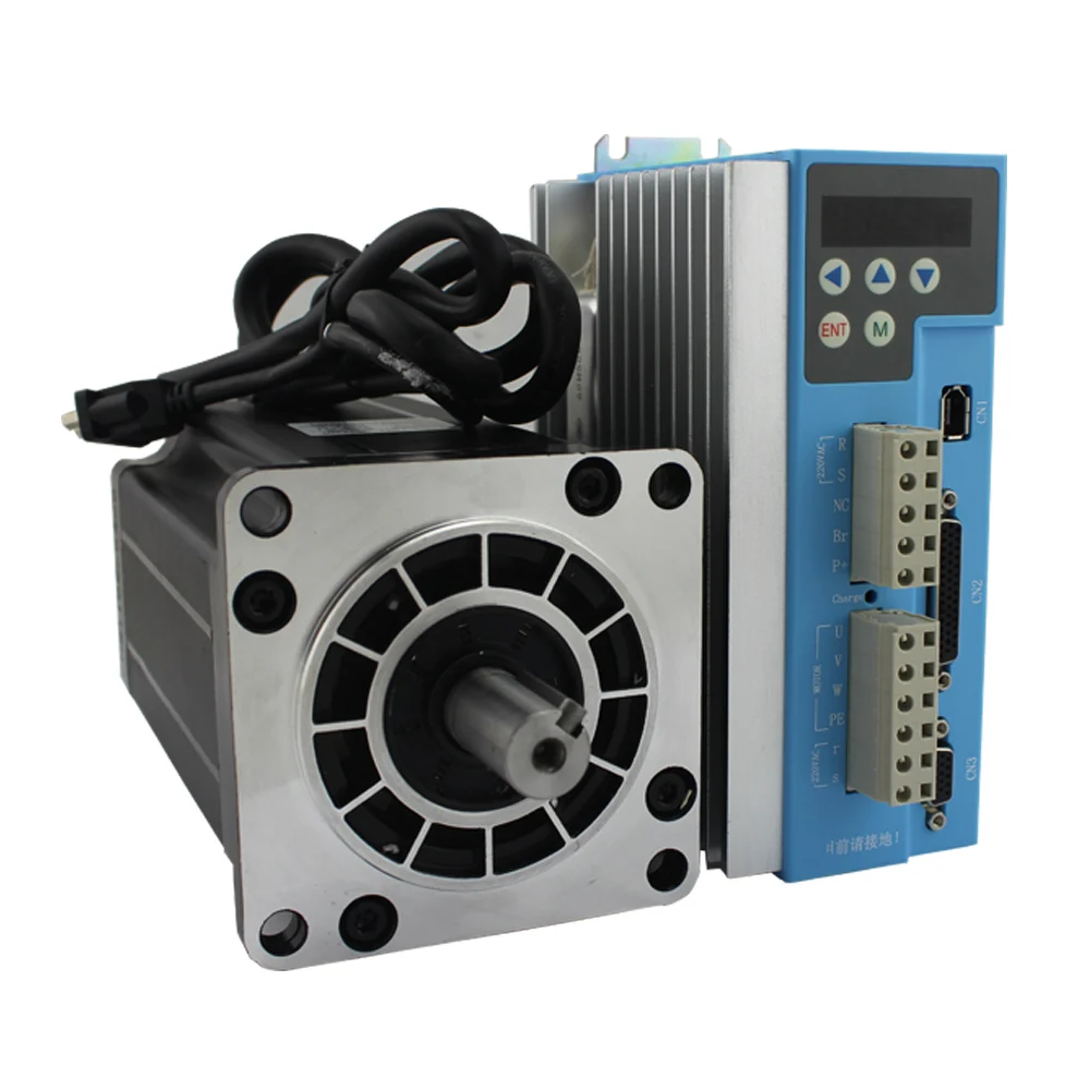 

Lichuan LCDA2260H + LC110H3219 3-фазный комплект драйверов гибридного серводвигателя переменного тока 220 В 20 Нм с энкодером 1000ppr