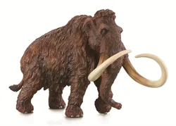 TNG Mammonteus Primigenius Model Animal Mammuthus Realistic Prehistoric Cretaceous Elephant Decoration Adults Gift Toy