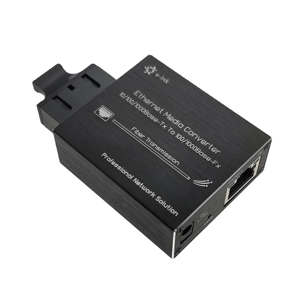 

Micro type 10/100/1000Base-Tx to 100/1000Base-Fx Ethernet Media Converter