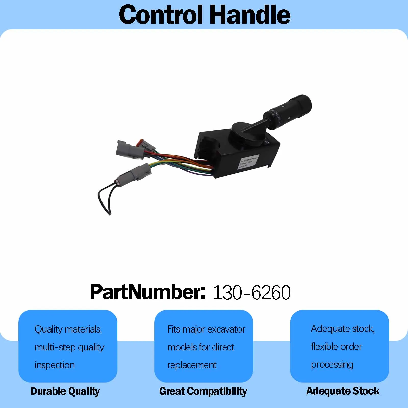 130-6260 Transmission Shift Control For Caterpillar CAT Integrated tool rack IT62G IT38G IT28G