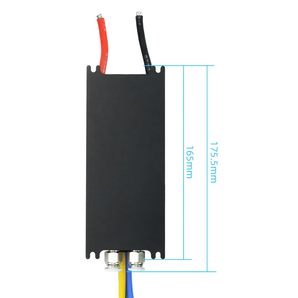 Flipsky 84V 300A الحد الأقصى 75200 VESC ESC تبريد المياه مع Alu PCB للقتال روبوت ركوب الأمواج AGV روبوت دعم UART