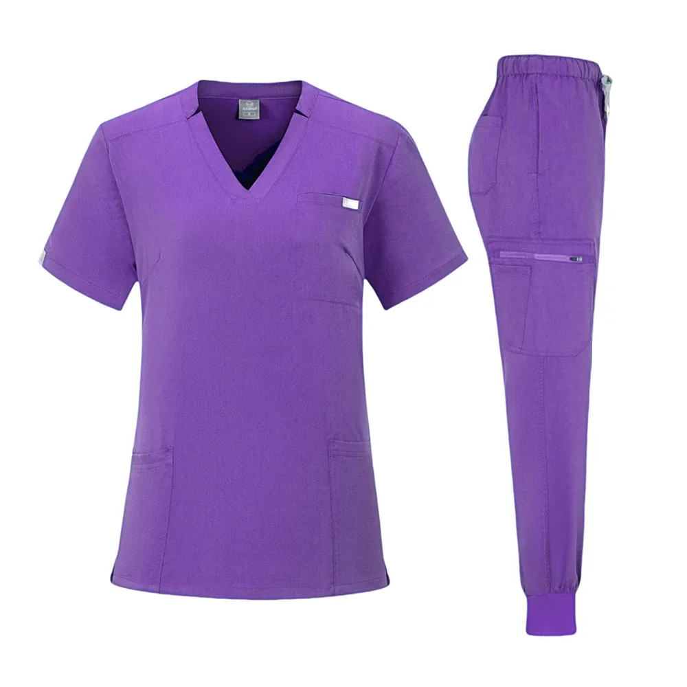 Толстый стиль, рабочая одежда для медсестры и врача, высококачественные наборы скрабов для уборки, женская рабочая одежда для салона красоты, косметолога, маникюра