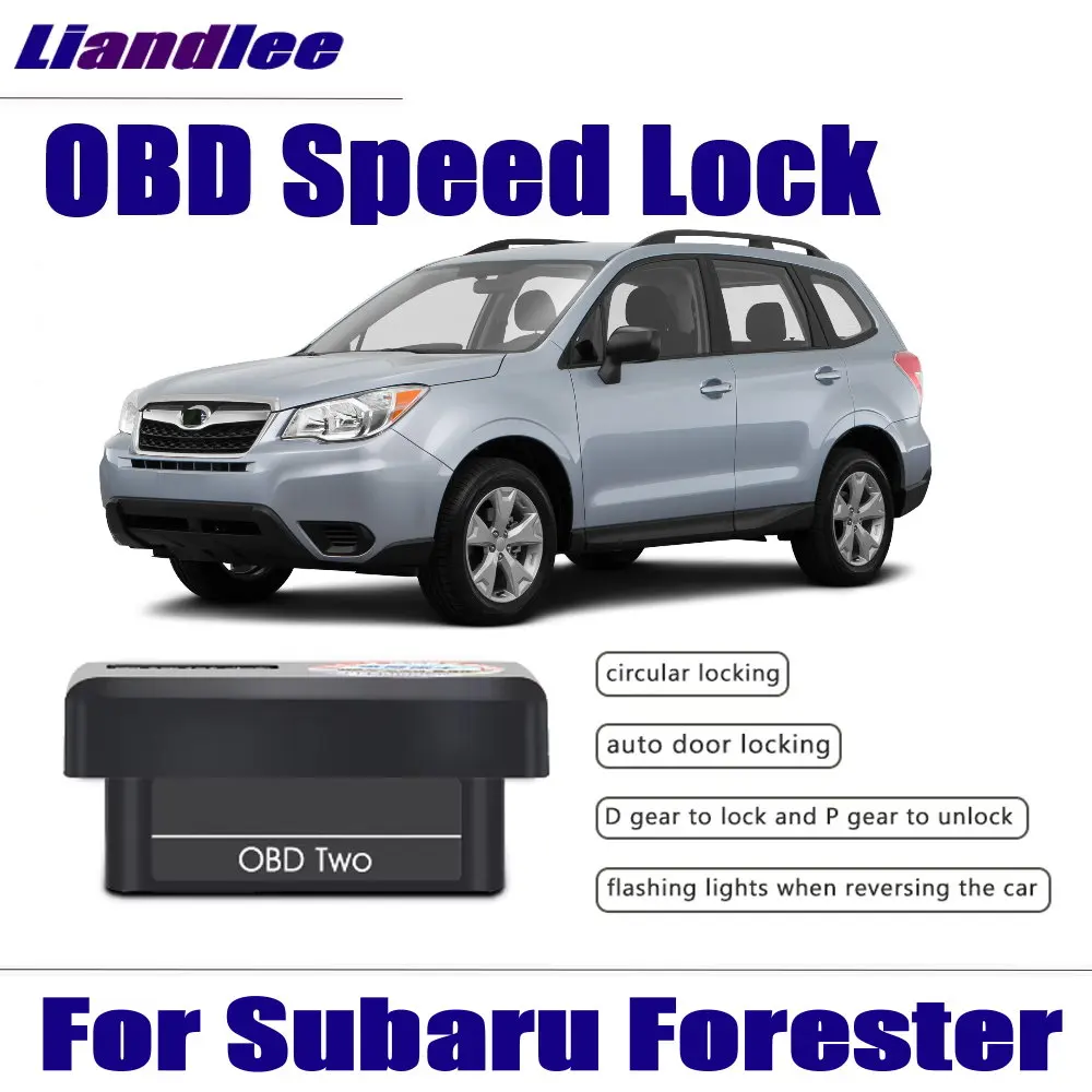For Subaru Forester (SJ) 2012-2018 Car Auto Automatic Door Closer Speed Lock OBD Decoder Module Accessories