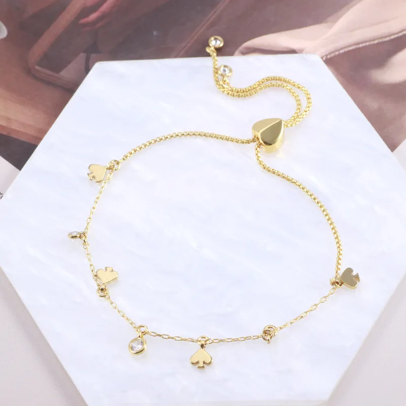 

Jewelry 1:1 Quality Love Bracelets For Women bridesmaid gift handmade pulseras mujer gold jewelry