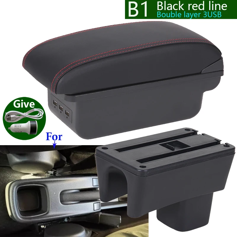 Voor Suzuki Swift Armsteundoos Voor Suzuki Swift Auto Armsteun Auto Opbergbox Arm Bracing Highten Interieurdetails 2005-2025