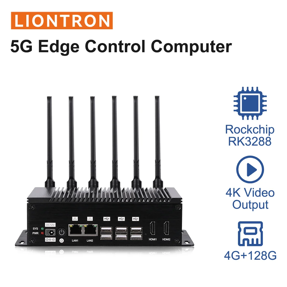 

Системы промышленного разработки Ai BOX WiFi 5G с системой Android и Linux System Dual LAN для интеллектуальной промышленности и прямой трансляции