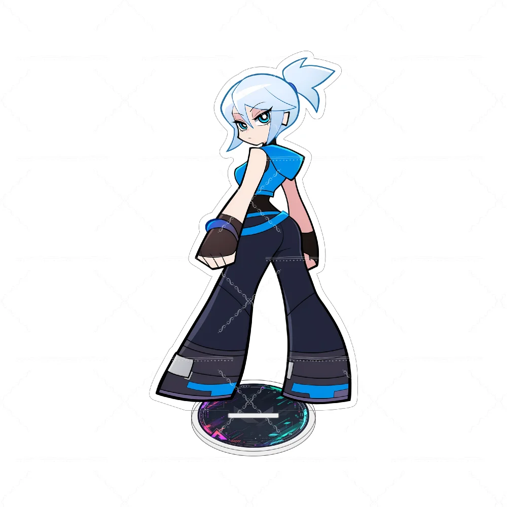 Valorant 15CM Cute Chibi Acrylic Stand Keychain Reyna Jett Viper Sage Gamer Desk Decor Esports Collectible Fan Gift