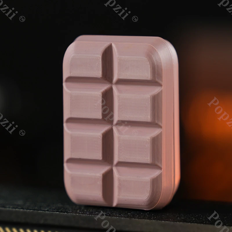 أخرى EDC الشوكولاته غير محدود دفع المنزلق حيل الإصبع EDC يقلب تململ لعبة المغناطيسي المفاجئة عملة القلق اللعب #6