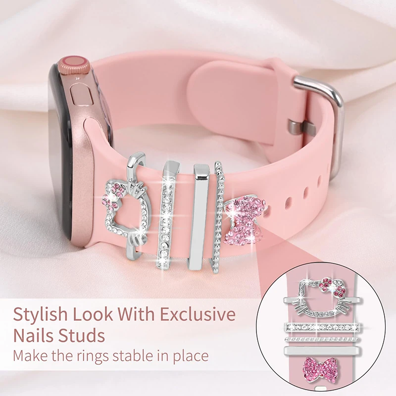 Stylish & Whimsical: Decorative Cartoon-Inspired Watch Strap Buckles & Ornamental Loops for Trendy Accessorizing image 5