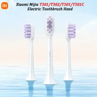 3/6PCS Original Xiaomi Mijai T301/T302/T501/T501C Acoustic Electric Toothbrush Head Sensitive Electric Toothbrush 3D Brush Head