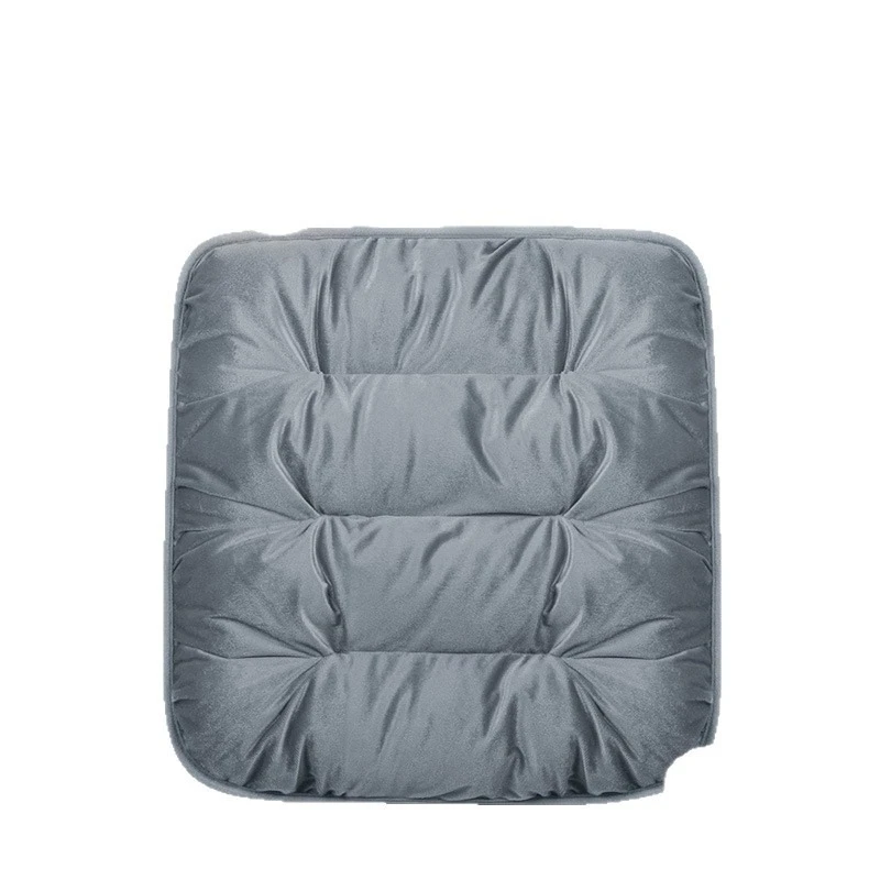 

Car seat cushion, thickened warm short plush rear seat cushion, four-season backless three-piece seat cushion