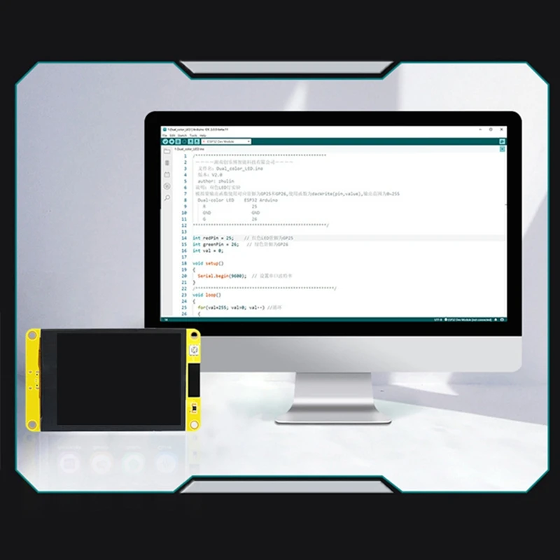 ESP32 3.2 Inch Touch Screen Development Board LVGL WIFI Bluetooth Lot MCU Smart LCD Display Screen
