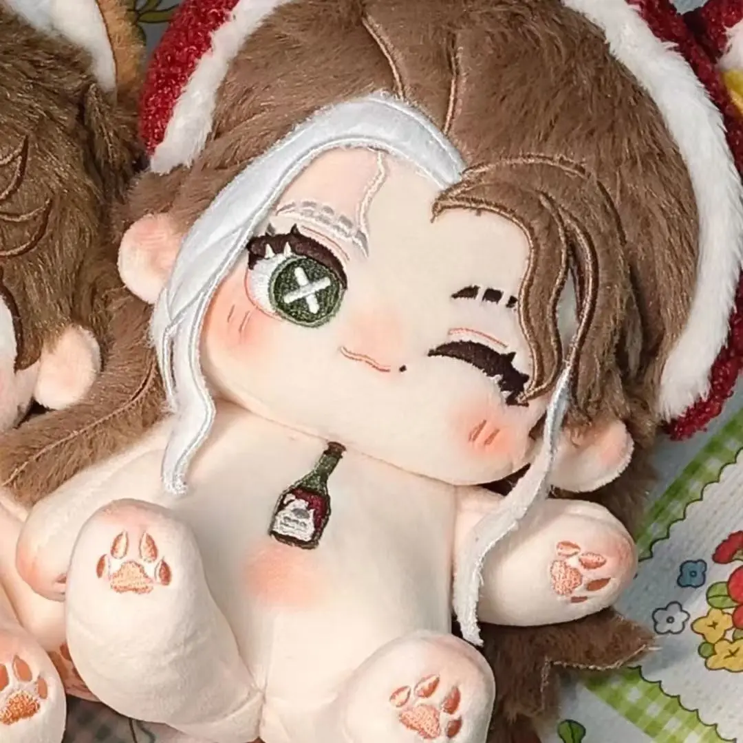 20CM Identity Ⅴ Demi Bourbon Attribute Outfit Plush Doll Toy Clothes Dress Up Doll Girl Birthday Gift Plush Pillow