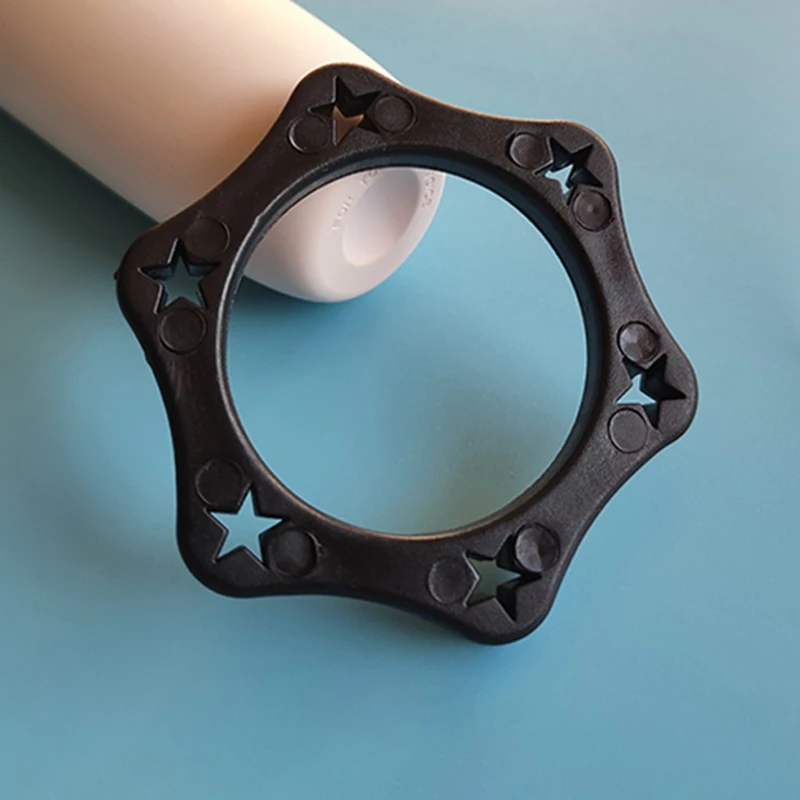 5 шт. ABS микрофон с защитой от перекатов, рукав против падения Защитное кольцо для микрофона KTV Черное, красное, синее, кольцо