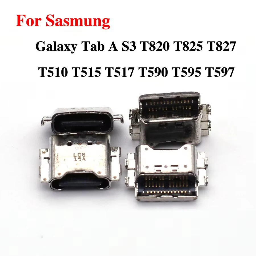 

20Pcs Usb Charger Charging Dock Port Connector Plug For Samsung Galaxy Tab A S3 T820 T825 T827 T510 T515 T517 T590 T595 T597