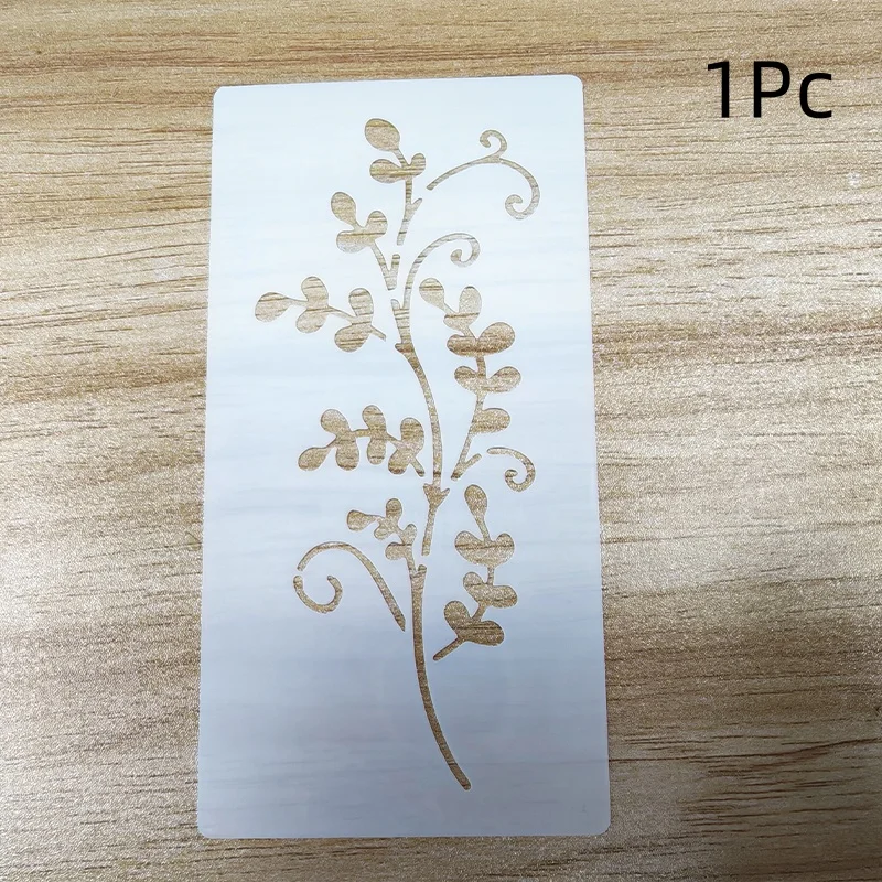18 Pcs Flower Leaf Stencils, Reusable Painting Templates