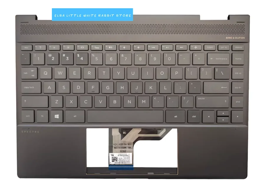 

FOR HP Spectre X360 13-AE TPN-Q199 Palmrest Upper Case W Backlight Keyboard