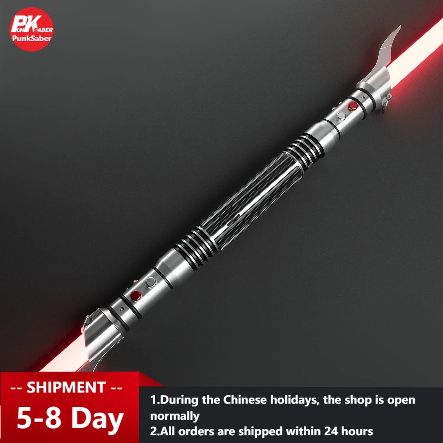 

PunkSaber Lightsaber Neopixel Jedi Laser Sword Heavy Dueling Sensitive Smooth Infinite Changing Hitting Sound Light Saber Toy