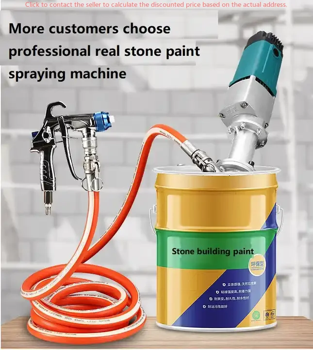 Easy To Operate Paint Spray Machine Waterproof Coating Spraying Machine Putty Sprayer